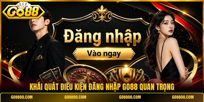 Khái quát điều kiện đăng nhập Go88 quan trọng