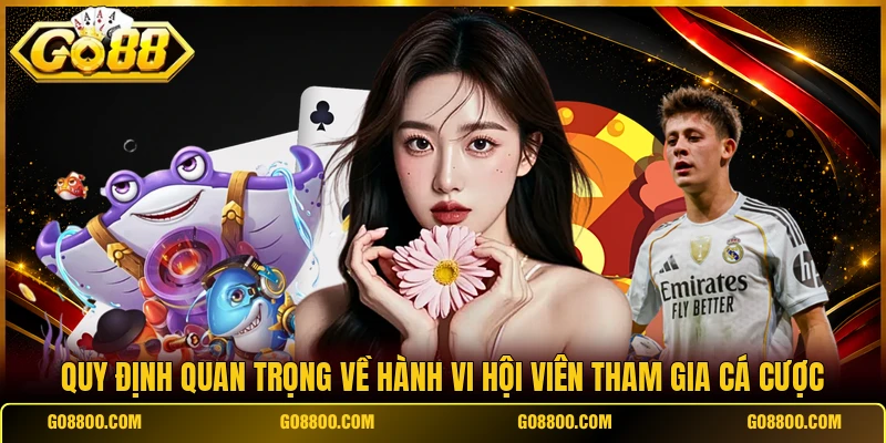 Quy định quan trọng về hành vi hội viên tham gia cá cược